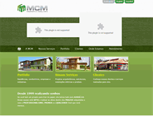 Tablet Screenshot of mcmengenharia.com.br